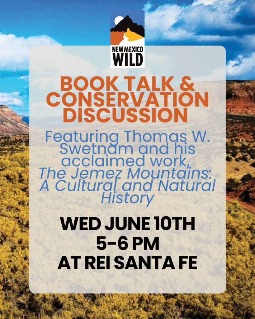 Tom Swetnam Book Talk and Conservation Discussion at REI
